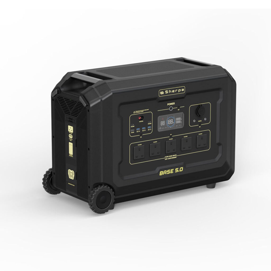 Sherpa BASE 5.0KW Portable Power Station 5040Wh - Generators Direct