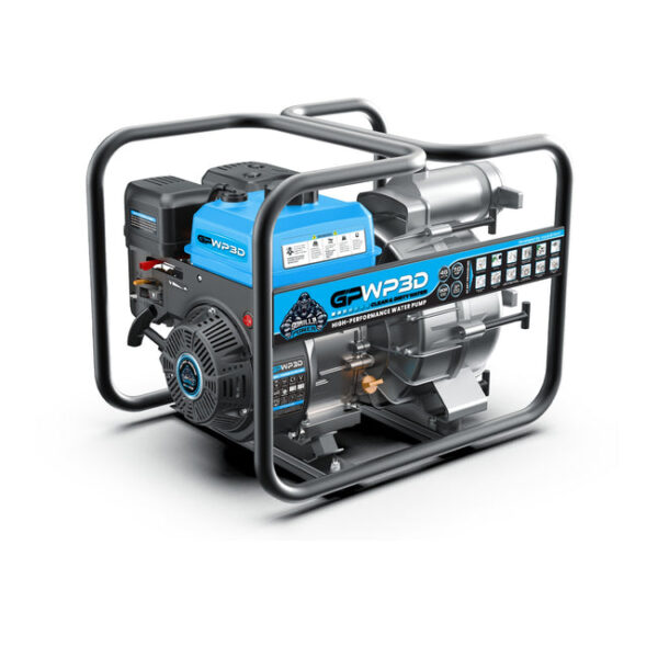 Gorilla Power GPWP3D 3 Inch Clean-Dirty Petrol Water Pump