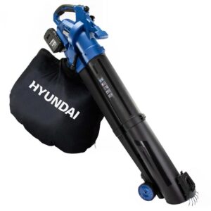 Hyundai HY2194 Cordless Leaf Blower-Vac, 2 x 20v Li-Ion Batteries, 3-in-1 Blower