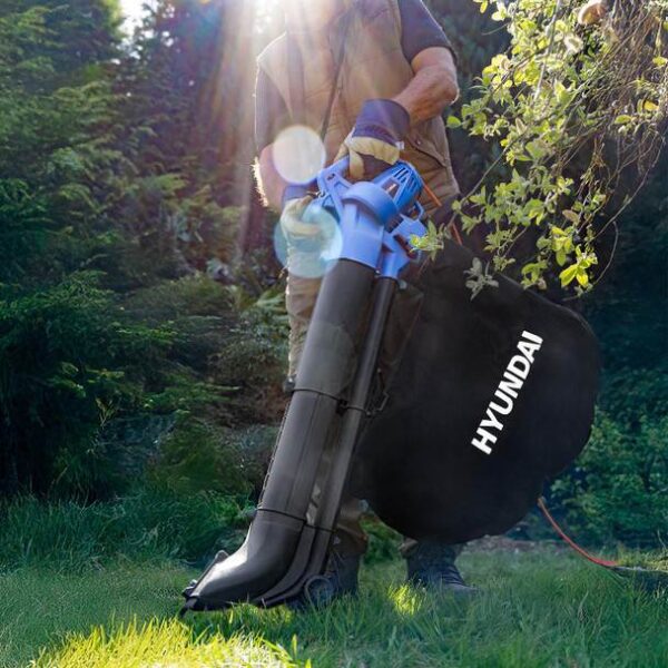 Hyundai HYBV3000E2 3000w 3-in-1 Leaf Blower, Vacuum and Shredder, 6-Speed, 45L Large Collection Bag 230V_002