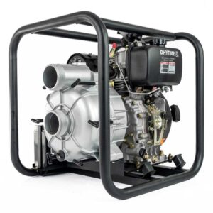 Hyundai DHYT80E Electric / Recoil Start Diesel Trash Water Pump - 3 Inch Outlet
