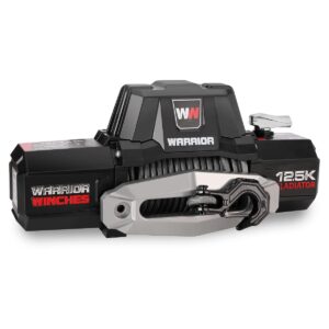 Gladiator F-Type 12500 Electric Winch 12v Synthetic Rope