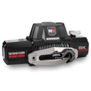 Gladiator F-Type 8000 Electric Winch 12v Synthetic Rope
