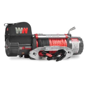 Samurai 12000 Electric Winch 12v Synthetic Rope